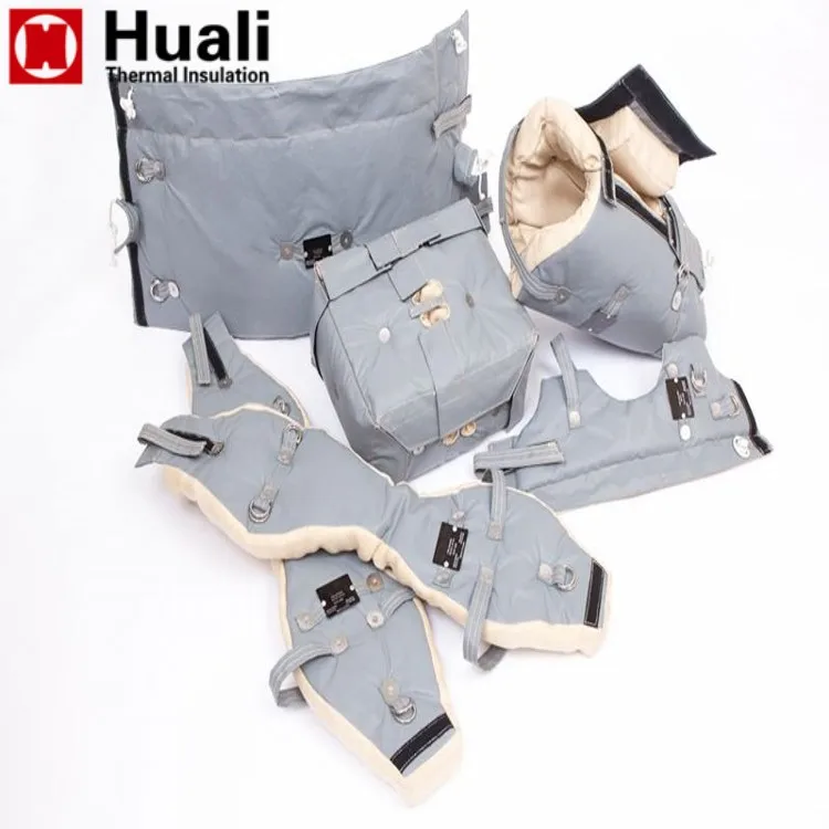 Pipe Fitting Removable Insulation Covers Thermal Insulation Jacket for Valve