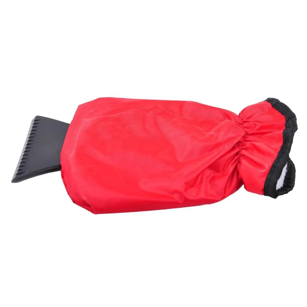 Common’H Ice Scraper Mitt With Waterproof Snow Shovel Glove For Car