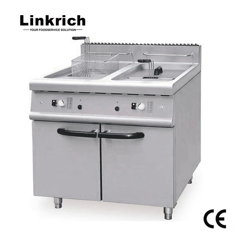 28L Electric Digital Standing Deep Fryer - LINKRICH MACHINERY GROUP