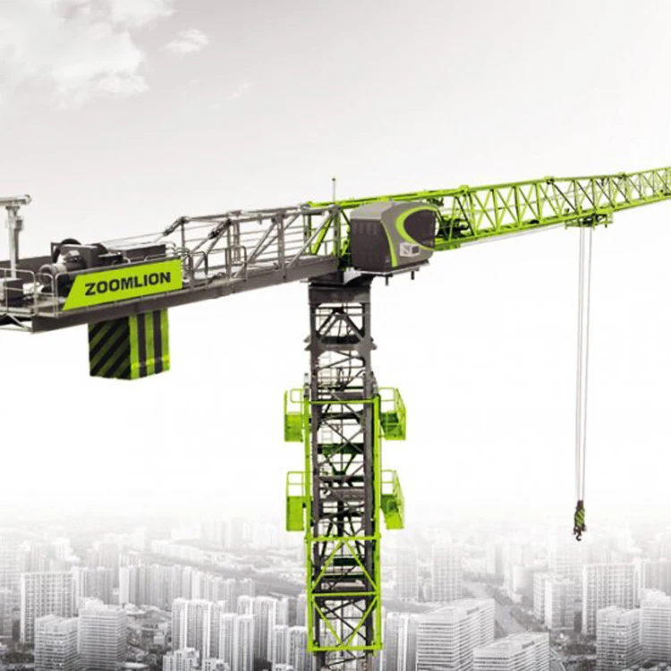 zoomlion used tower crane tower crane t6013-8a 8 ton