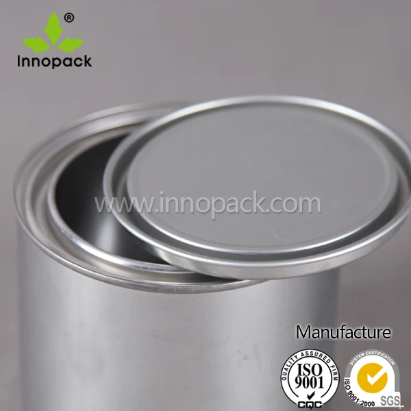 0 37l Small Plain Round Metal Tin Grease Can With Open Top Lid Buy Metal Tin Can With Lid Plain Metal Tin Can With Lid Plain Round Metal Tin Can With Lid Product On