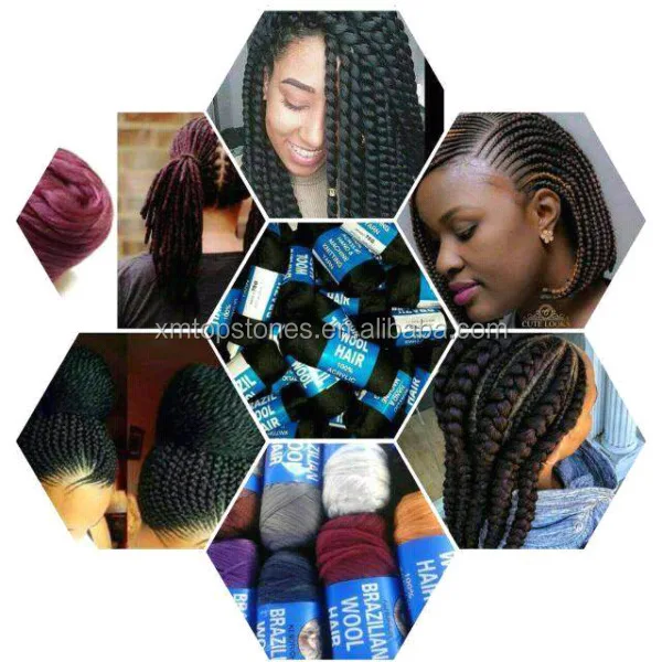 Нитки для африканского наращивания волос