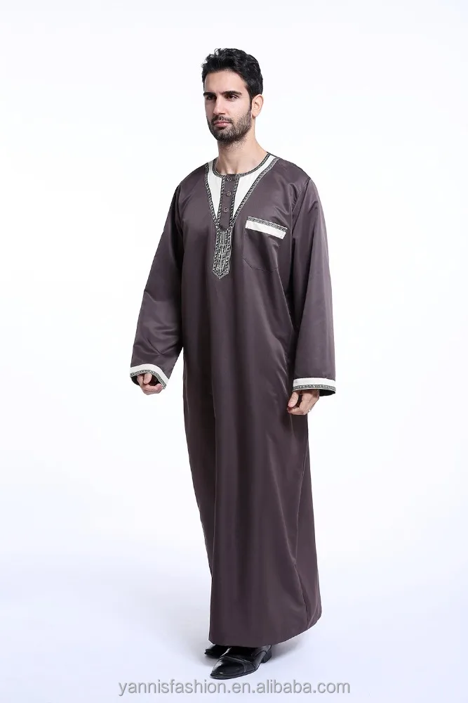 RUMAOZIA Robe Musulmane Pour Homme Musulman Caftan Abaya Hommes
