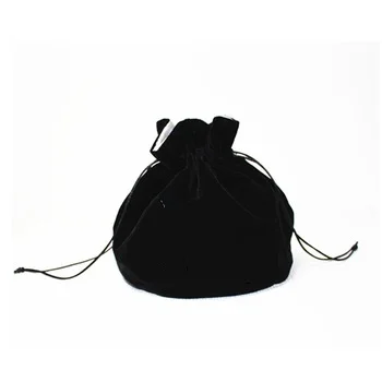 black velvet shoulder bolsa