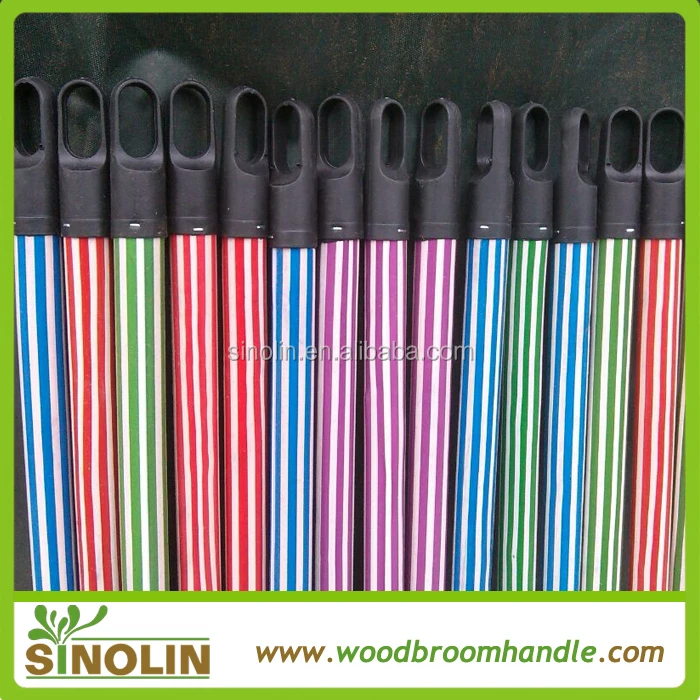 Machine Making Plastic PVC Coated Wooden Stick for Brush and Mop With Hornbeam Iron Grass Bamboo Fuel Injection Broom Pet Handle