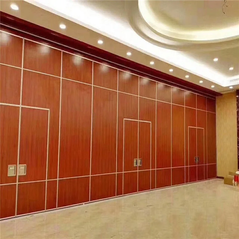 Modern Design RTS Folding Movable Soundproof Partition Wall for Banquet Hall Sliding Movable Partition Walls Cost