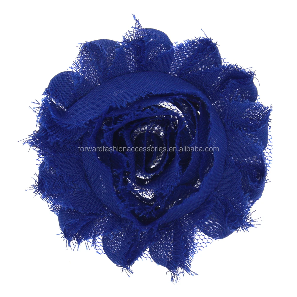 Высококачественные потертые шифоновые цветы ручной работы, аксессуары «сделай сам» для детских лент для волос