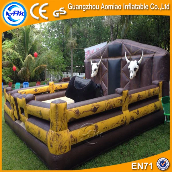 Amazing Factory Price Simulator Inflatable Rodeo Bull Ride Game Inflatable Mechanical Bull Rodeo Penis Bull Parts Game for Sale