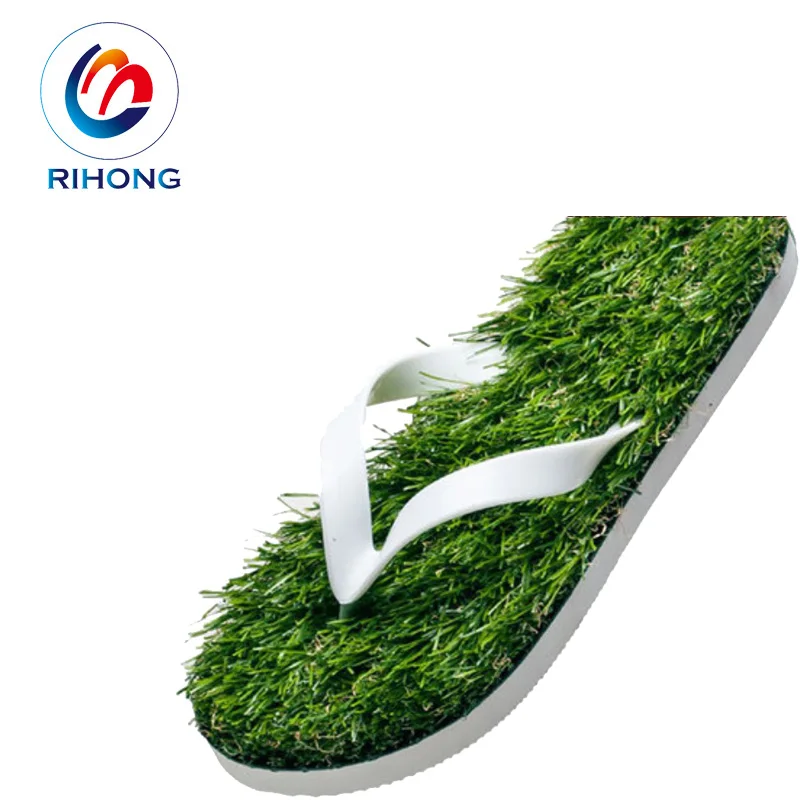Artificial Lawn Green Grass Flip Flops Grass Flip Flops Sale