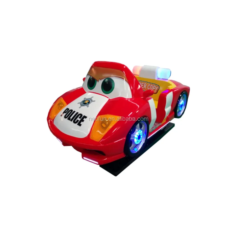 Kiddie School Bus Yellow Coin Operated Arcade Game Machine Amusement Ride Kids Ride on Car Kiddy Game Machine in Park for Sales