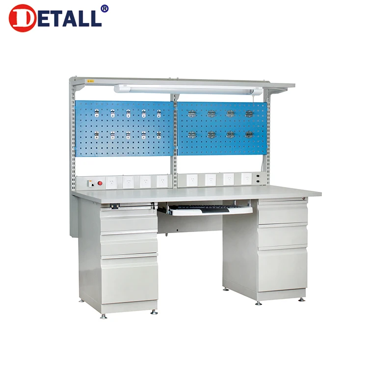Detall workshop equipment workbench