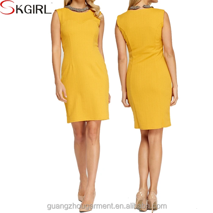 straight dresses for office