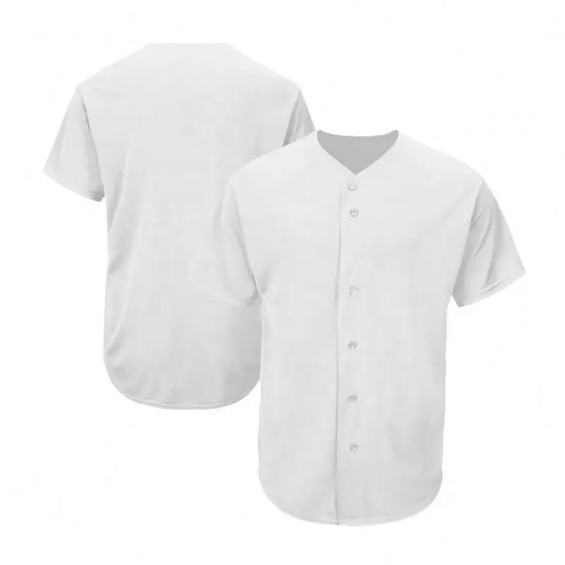 Wholesale Blank Baseball Jersey White Custom College Softball T Shirt From  m.