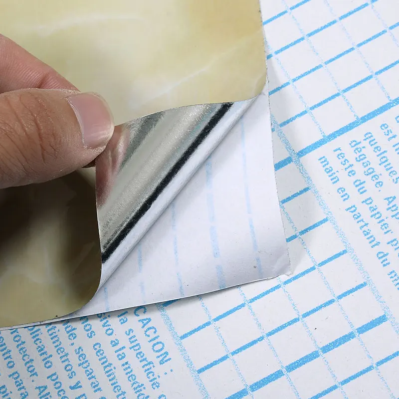 Водостойкая мраморная кухонная прозрачная самоклеящаяся маслостойкая наклейка, 10 м, Настенная Наклейка для обновления мебели в холодильнике