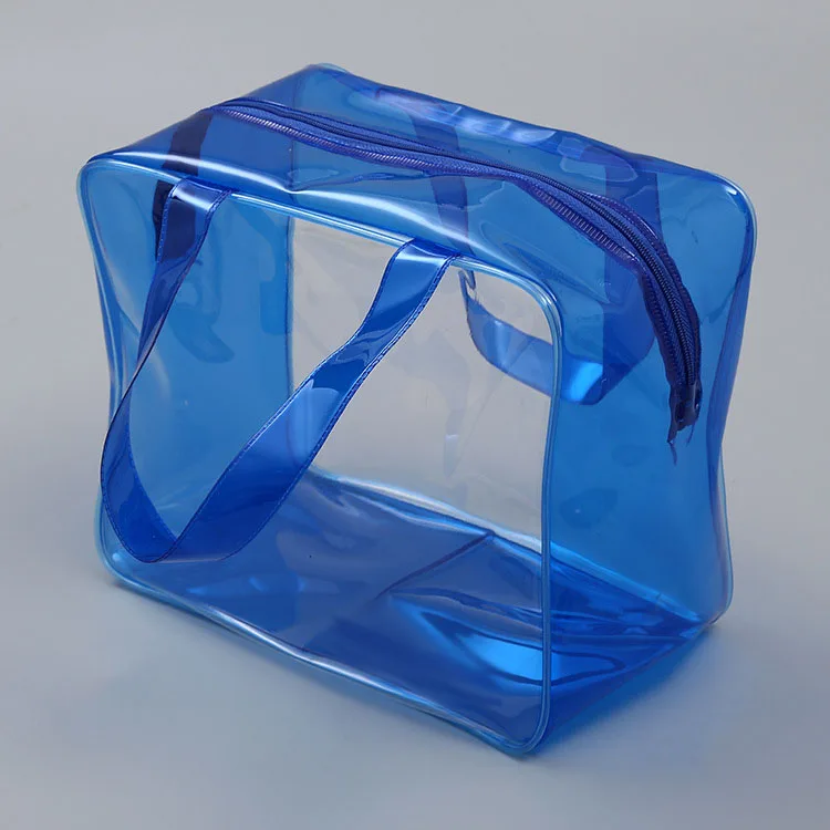 Transparent Plastic Pvc Tote Bag Travel Toiletry Bag Storage Bag