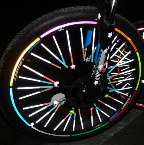 reflective bicycle