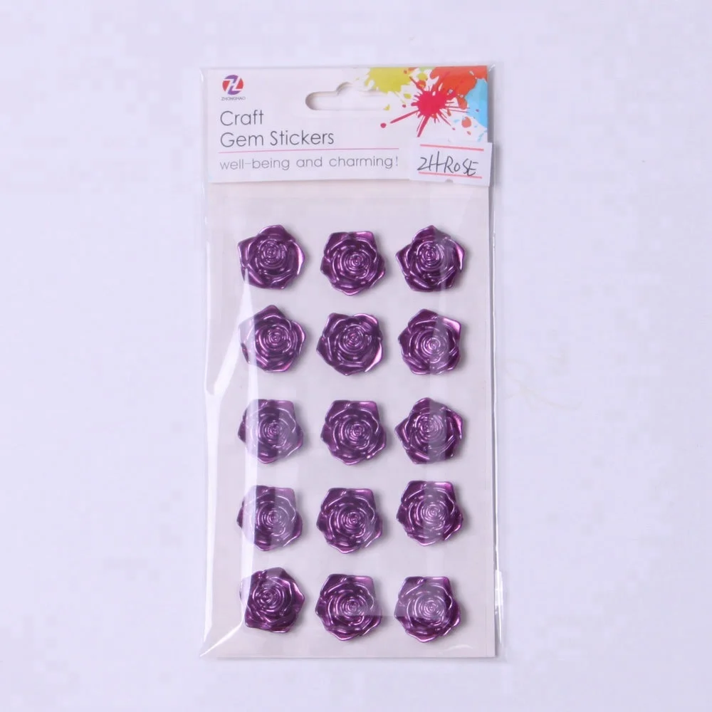 
Цветочный дизайн драгоценный камень 3D Алмазная наклейка/акриловая Автомобильная наклейка «сделай сам» 