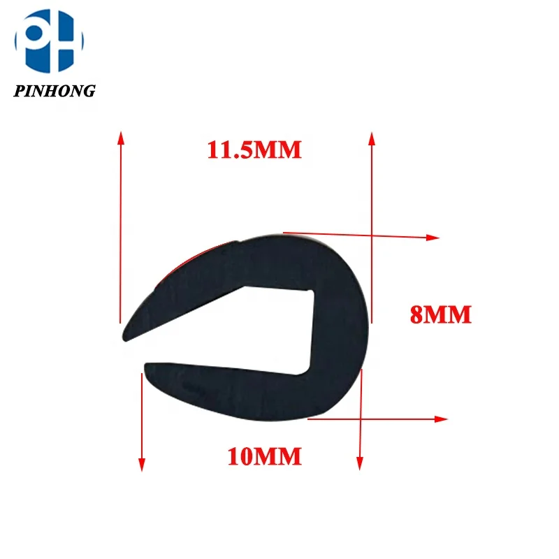 Flexible PVC Chrome Helmet Edge Trim