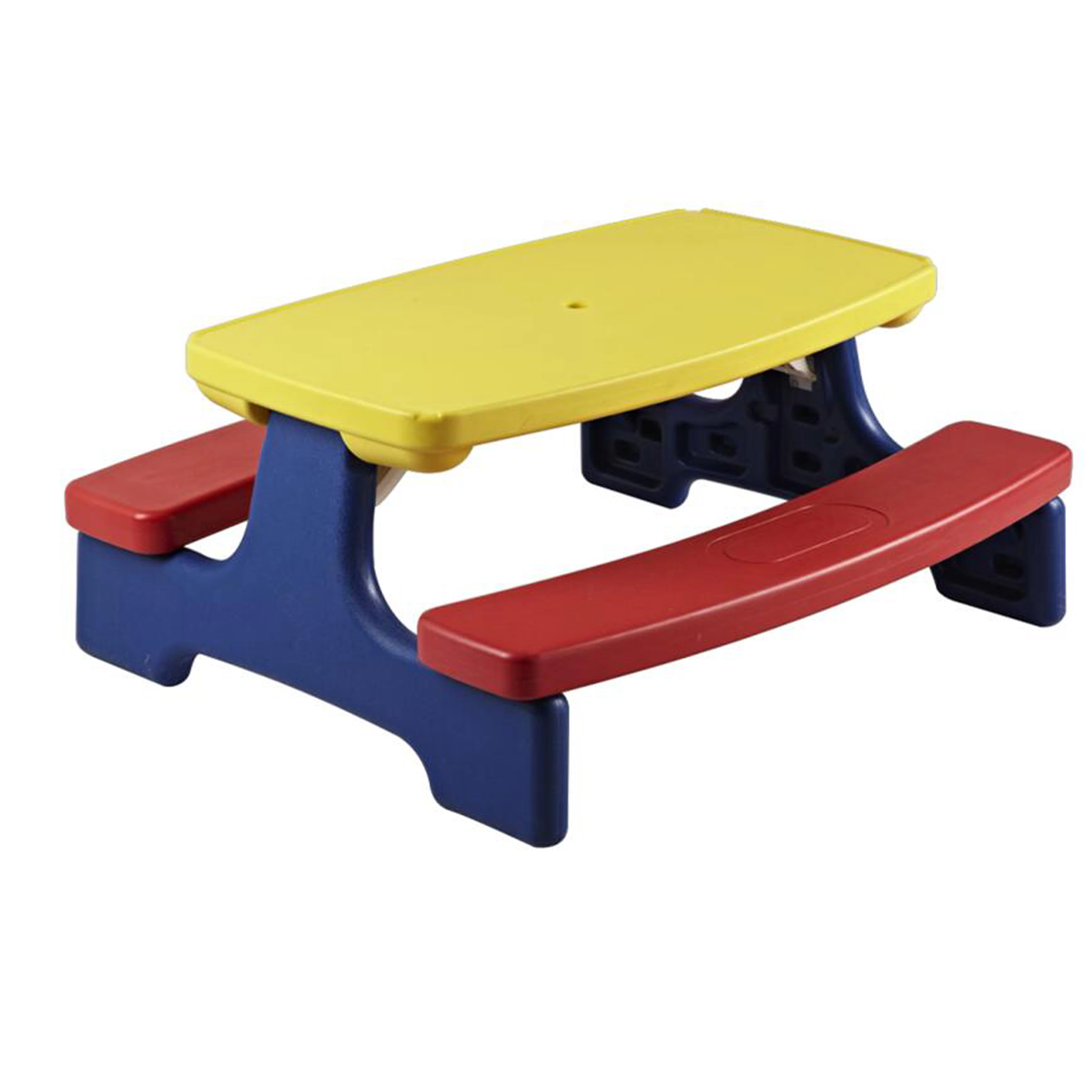 Детский стол и скамья пластиковая