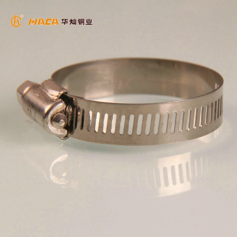 
HUACAN HC1056 Customized Tube or Pipe Fittings Stainless Steel Hose Clamp 