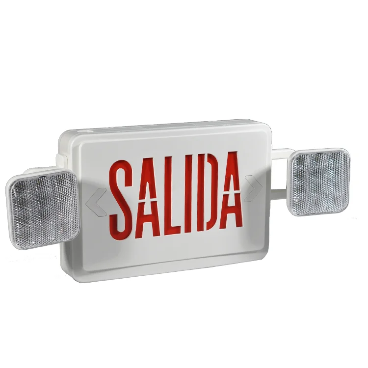 Made by FEITUO Factory Direct Sales UL Listed LED Emergency Light Combo Exit Sign JLEC2RWZ3