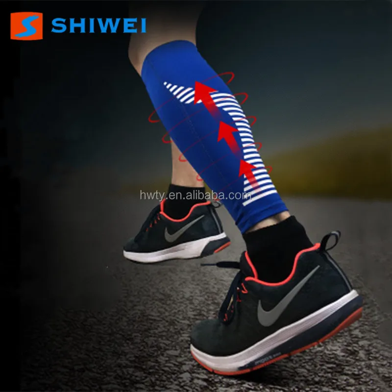 Colorful Sport Compression Leg Calf Support Sleeve