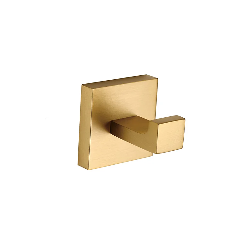 Brass Brushed Gold Wall Mounted Golden Toilet Set Golden Bathroom ...