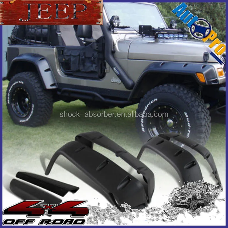 jeep tj sahara fender flares