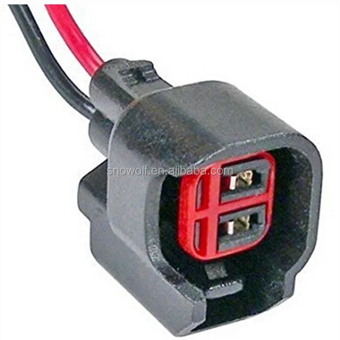 thumbnail image 2 of Michigan Motorsports EV6 EV14 USCAR Fuel Injector Connector Pigtail Wire Kit – 8 Pack For Dodge LS2 LS3 GM Ford 2 of 3