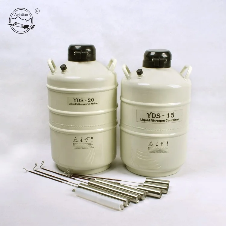 Yds-2 Portable Cryogenic Semen Container 2 Liter Liquid Nitrogen Tank 2l  Dewar Vessel Price Manufacturers, Suppliers - Factory Direct Price - Chengde