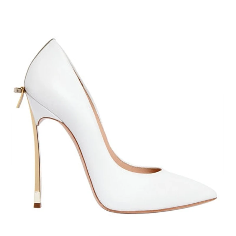 
 Женские туфли на высоком металлическом каблуке  