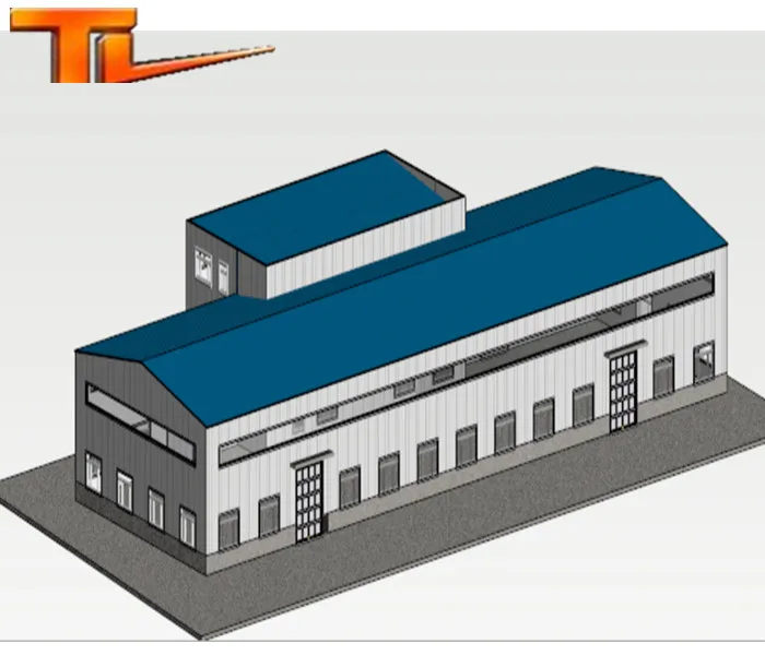 Steel Structure Office with Multi Storey Construction Building Projects Made by Factory