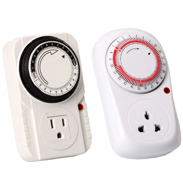 main  Heavy-Duty 24-Hour Indoor Mechanical Plug-In Timer