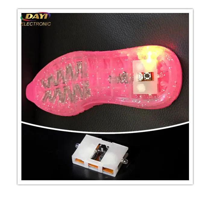3 Leds Multicolor Children LED Flashing Shoes Light up LED Shoes Fashionable Cheap Shoe Light