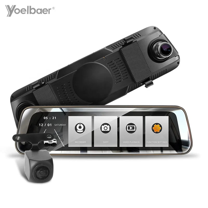 9.66 Inch Split View Function Car Black Box Dash Cam HD 1080P 170 Degree  Wide Angle Car Camera DVR Video Recorder G-Sensor Dashcam - China Dash Cam, Car  Video