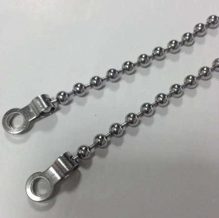 Оптовая продажа Шариковая цепь из нержавеющей стали 12