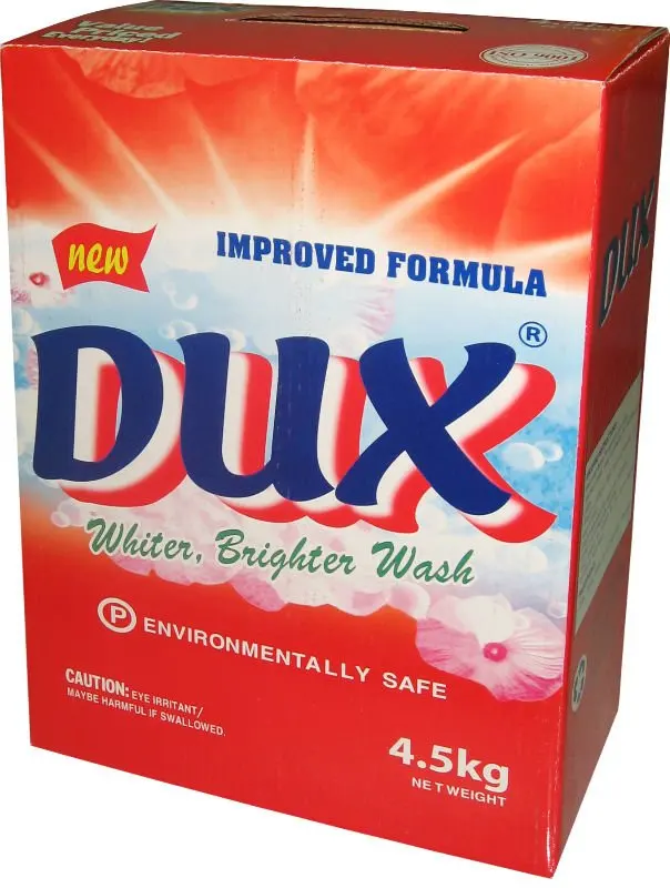 Customized Color Box Powder Detergent Daily Uses Chemicals Washing Detergent Powder 1.5kg 5kg