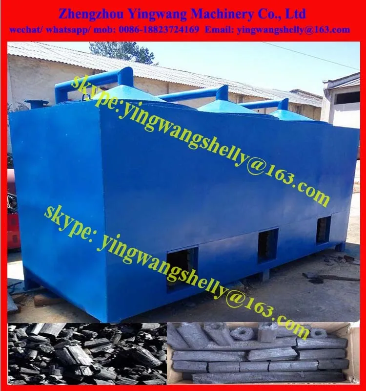 Palm Kernel Shells Charcoal Making Machine Carbonization Furnace