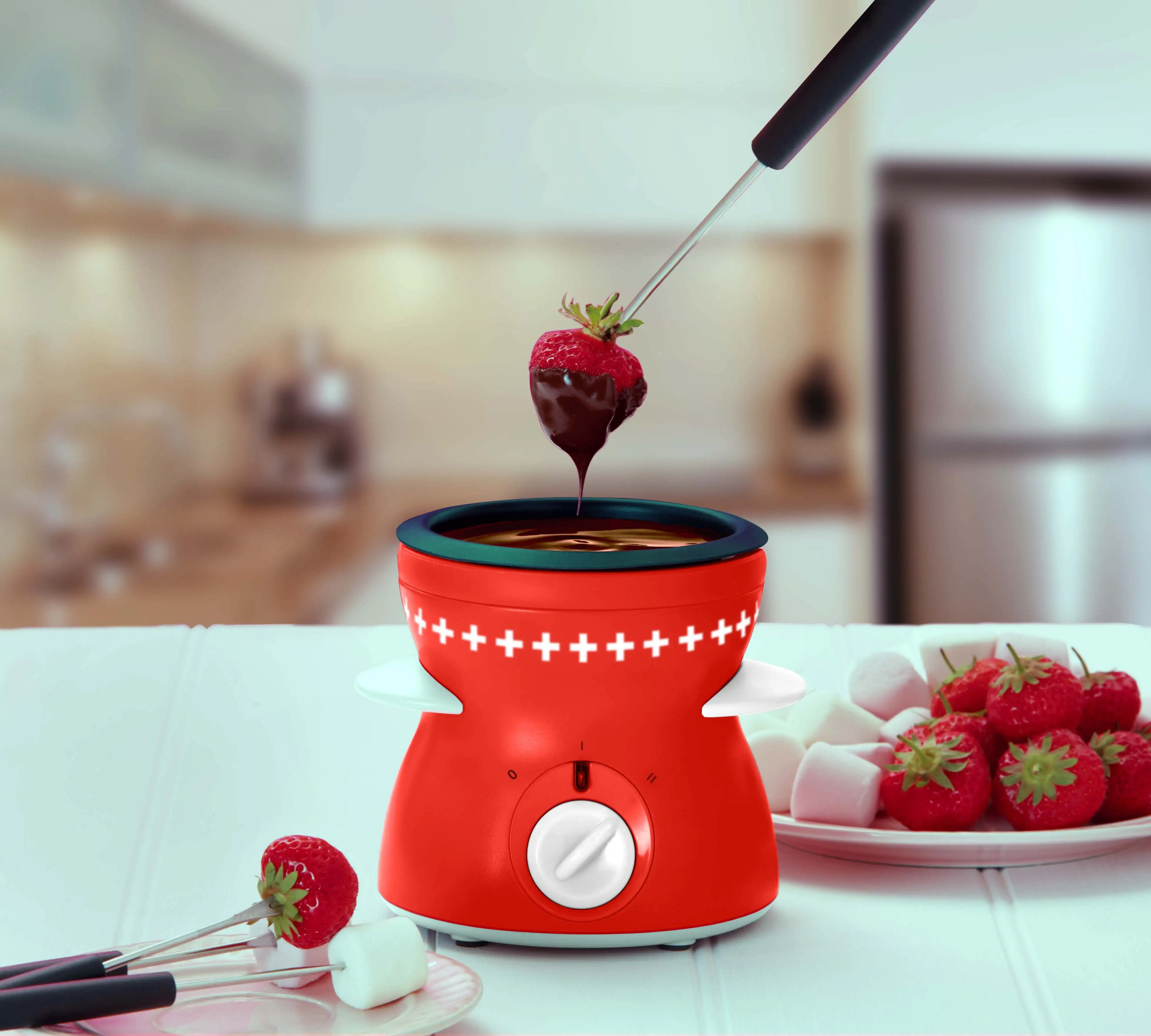 Fondue Melter Perfect for Melting Chocolate with Ease