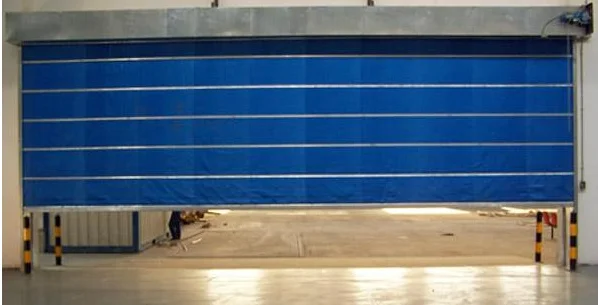 Customized 3 Hours Inorganic Fabric Curtain Fire Resistant Rolling Shutter Door