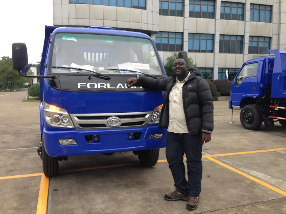 Foton 4x2 3 Ton Mini Tipper Truck 5 Cubic Meter Dump Truck for Sale