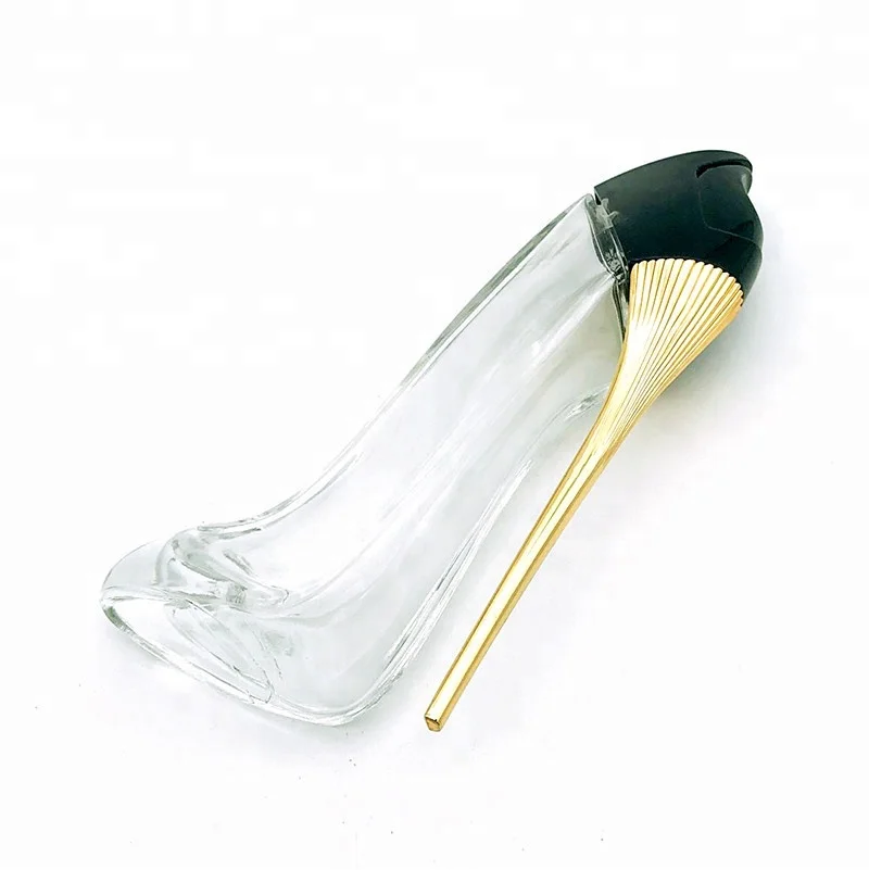 sandal shaped perfume bottle
