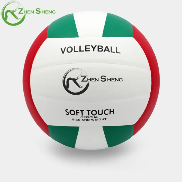 Zhensheng Inflatable Toy Cloth Ball with Fabric Cover PVC sports Volleyball