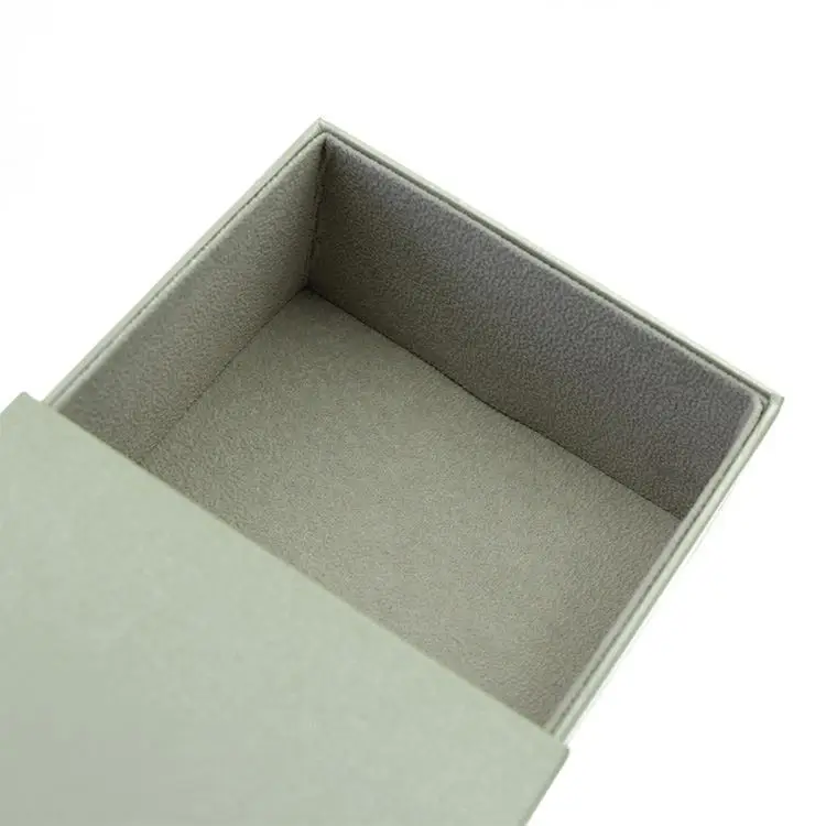 Индивидуальные логотип маленький вытащить гибкие Вычуры тесемки зеленый картонная коробка для упаковки с выдвижными ящиками Жесткий Стиль Раздвижные бумажная коробка подарка