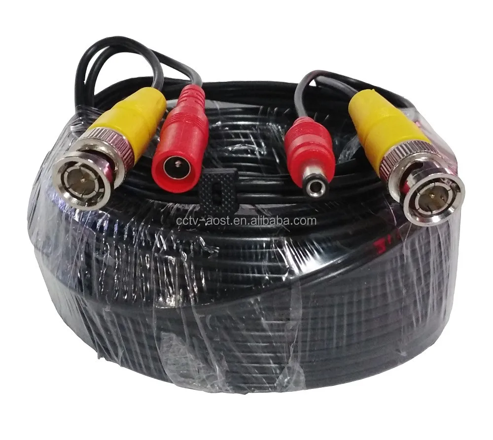 Новинка 2018, кабель видеонаблюдения с разъемом BNC и DC, сплиттер питания для проводной камеры AHD, DVR, аксессуары для системы видеонаблюдения