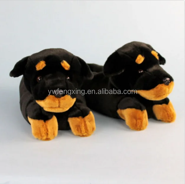 Rottweilers chaussons pantoufles