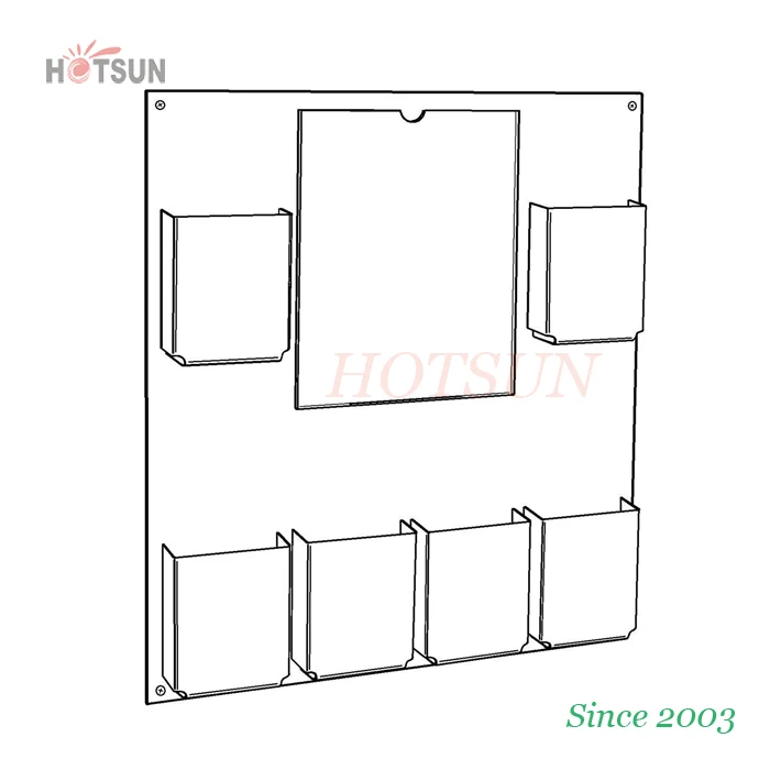 Tempat Brosur Akrilik Terpasang Di Dinding Berdiri Tampilan Majalah Ukuran A4 Berdiri 5 Tingkat Hiasan Dinding Luar Ruangan Buy Outdoor Brosur Pemegang A4 Ukuran Maganize Display Stand 5 Tingkat Dinding Gantung Brosur Pemegang