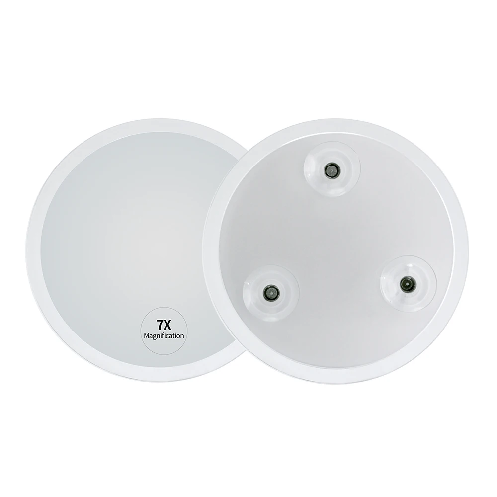 5X 10X 15X 20X Magnifying Suction Cup Makeup Mirror Portable Wall Mounted Bathroom Mirror