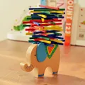 colorful stick balance Elephant beam balance game baby toys good gift for baby kids children toy