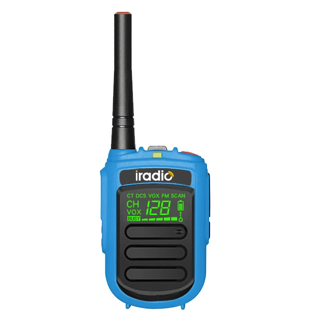 Iradio DP-168 Mini DMR UHF VHF Walkie Talkie for Kids - Durable